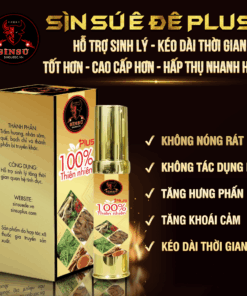 Sìn Sú  Plus Nước - Dạng Xịt Giọt - Loại Thượng Hạng ( Chai 7ml - SD 60 Lần )